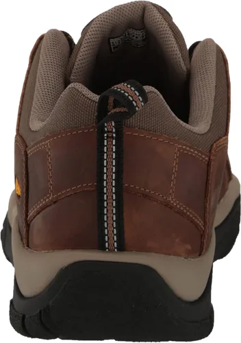 Vista 3 de KEEN Newport - Zapatos de senderismo duraderos y transpirables de baja altura para hombre, Verde Oliva OscuroAustern