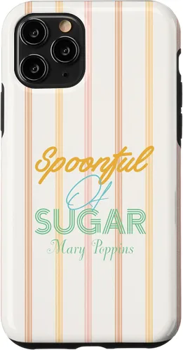 Vista 26 de Funda para iPhone 13 Pro Max Disney Classic Mary Poppins Spoonful of Sugar Striped Case