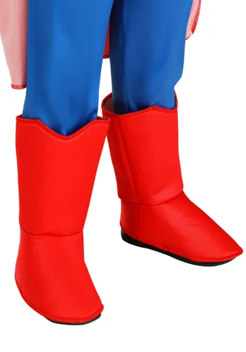 Vista 3 de Disfraz Deluxe DC Superman para Niños Pequeños Multicolor