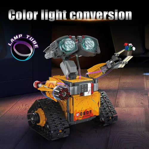 Vista 4 de Kit de construcción de robots STEM, juego de construcción de juguetes