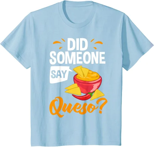 Vista 10 de Queso Dip Camiseta Chile con Queso Salsa Mexican Chips Chile con Queso, Negro