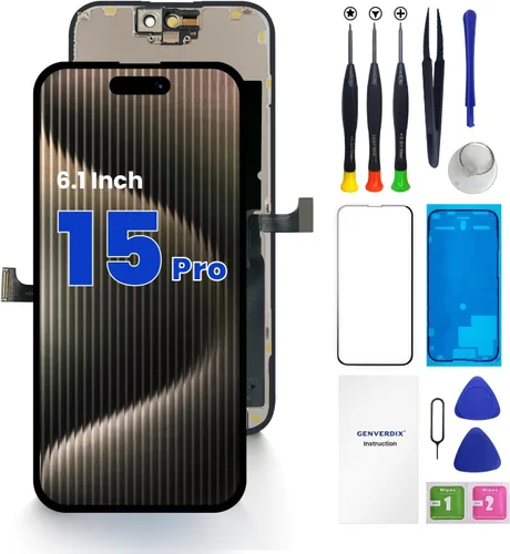 Vista 18 de para iPhone 11 Reemplazo de pantalla de 6.1", kit de reparación de pantalla LCD táctil 3D Genverdix, conjunto de montaje digitalizador