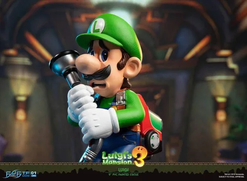 Vista 9 de First4Figures Luigi's Mansion Luigi (estándar) - Figura coleccionable de PVC