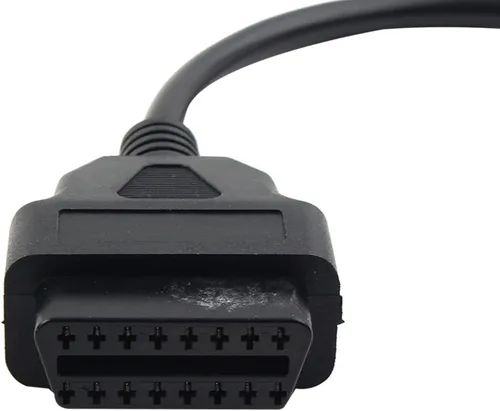 Vista 2 de Cnonee1 OBD2 4Pins Herramienta de diagnóstico Adaptador de conector de cable lector de código adaptador de escáner para Harley Davidson