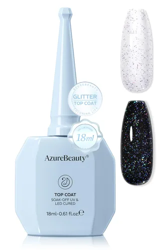 Vista 12 de AZUREBEAUTY - Juego de base y capa superior de gel de 0.6 fl oz, 2 piezas A-transparente-2