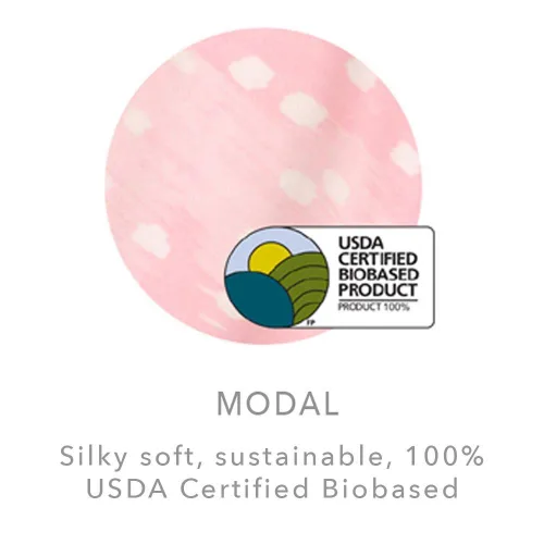 Vista 3 de Magnetic Me - Traje de bebé de modal de una sola pieza, Flor de Cerezo