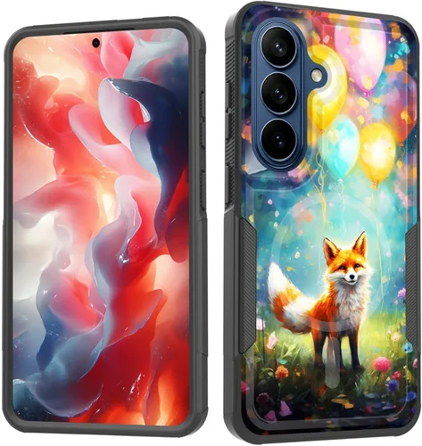 Vista 110 de Funda magnética para Galaxy A16 5G, [compatible con MagSafe] [protección contra caídas de grado militar] Funda resistente a prueba de golpes