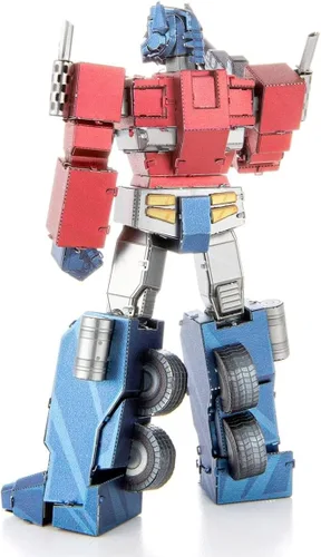 Vista 3 de Metal Earth Fascinations Transformers Optimus Prime Color 3D Kit de modelo de metal