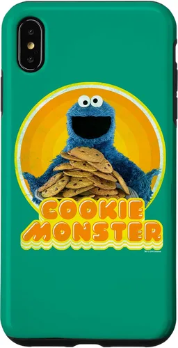 Vista 7 de Funda termoadhesiva para iPhone 14 Sesame Street Cookie Monster
