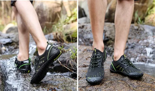 Vista 4 de UBFEN Zapatos de agua para hombres y mujeres al aire libre senderismo aqua kayak zapato