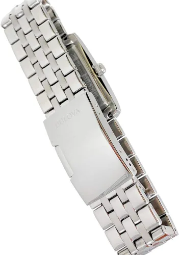 Vista 5 de Bulova Alabama Crimson Tide Bama - Reloj rectangular plateado para mujer
