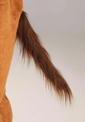 Vista 7 de Disfraz de Mascota con Boca Movible de Caballo para Adultos Multicolor