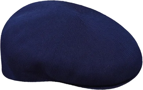 Vista 3 de Kangol Sombrero Tropic 504 - Gorras de hiedra y gorras planas color gris cálido/XL Azul marino