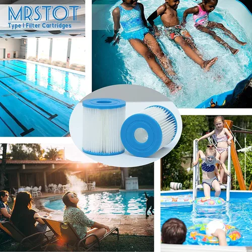 Vista 6 de Cartucho de filtro tipo I para piscinas, cartucho de filtros de repuesto para 58093, para ondas de verano, para bombas de filtro de 300/330 gales/H