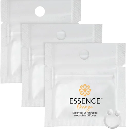 Vista 29 de Essence - Difusor nasal de aromaterapia portátil, anillo de nariz de aceite esencial de bergamota, inhalador de silicona para apoyo del estrés