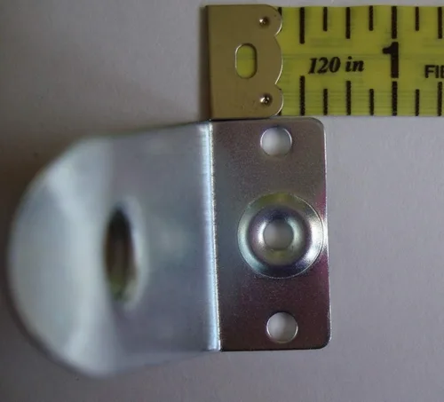 Vista 5 de Soportes de sujeción de metal para persianas horizontales de 2" (2)