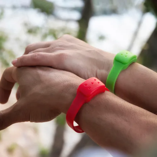 Vista 7 de Pulsera Antimosquitos de Citronela InnovaGoods Verde