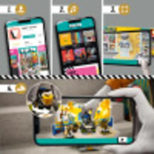 Vista 3 de LEGO VIDIYO Robo Hiphop Car 43112 Kit de construcción de juguete, inspira a los niños a dirigir y protagonizar sus propios videos musicales; nuevo