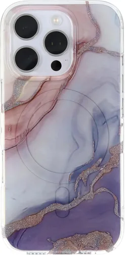 Vista 48 de Funda degradada para iPhone 14 Pro - Diseño multicolor degradado naranja y amarillo, resistente a los impactos y con imanes