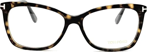 Vista 2 de Tom Ford FT5514 - Montura para gafas - Dark Havana Frame, Dark Havana Lenses, lente 2.126 in FT551454052, Brillante Clásico Habana Oscura