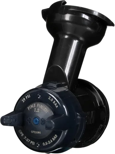 Vista 17 de 3M Performance Gravity - Cabezal atomizador de acabado fino (conforme) 26909, blanco, 0.9, paquete de 5, para aplicación de pintura automotriz, alta