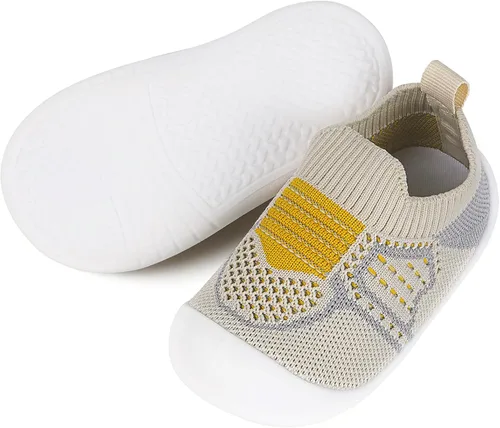 Vista 101 de Zapatos de bebé Pantuflas para niños pequeños, calcetines para niños y niñas, suela antideslizante