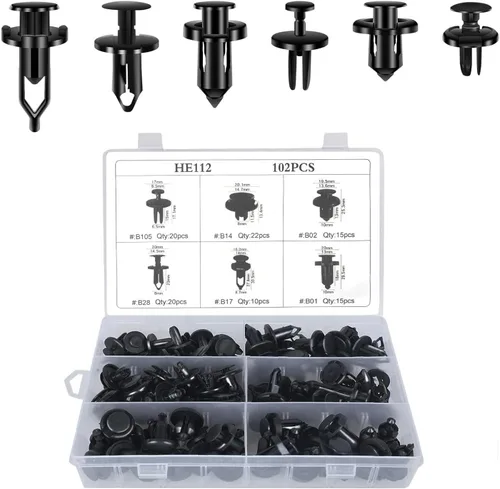 Vista 11 de OTUAYAUTO - Clips para línea de combustible, 70 piezas de clips de retención de línea de combustible