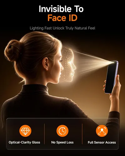 Vista 6 de SMARTDEVIL Protector de pantalla de privacidad para iPhone 17 Pro +