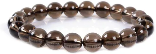 Vista 42 de Justinstones Pulsera elástica de cuentas redondas de 0.315 in con gemas semipreciosas, unisex, 7 pulgadas