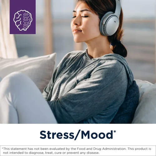 Vista 3 de Designs for Health Liposomal NeuroCalm - GABA líquido + L-teanina para apoyar la calma + respuesta saludable al estrés (25 porciones/1.7oz)