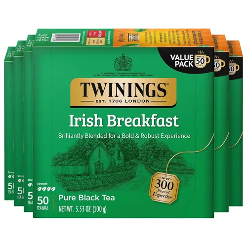 Vista 28 de Twinings Bolsas de té negro Blackcurrant Breeze envueltas individualmente, 20 unidades (paquete de 1), dulce, sabor picante, con cafeína, disfruta