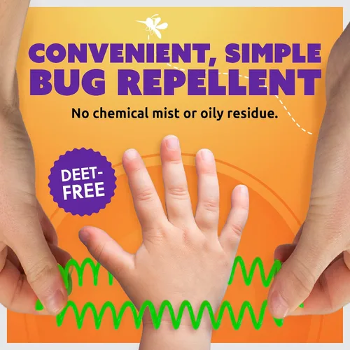 Vista 6 de Superband Pulseras repelentes de mosquitos para adultos y niños – Paquete de 25 – Pulsera repelente de insectos y insectos natural de larga