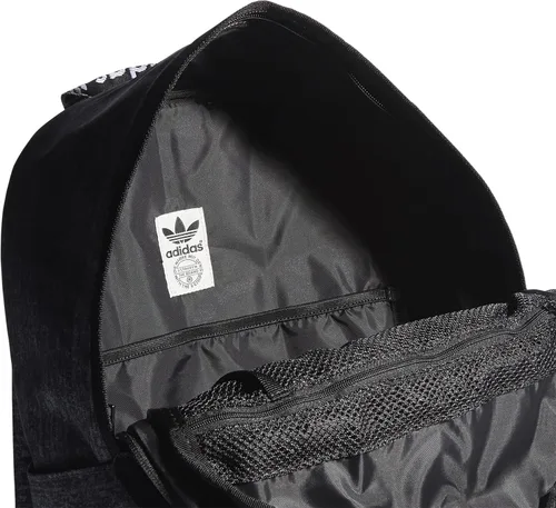 Vista 5 de adidas Originals Trefoil - Mochila con bolsillo, Gris, talla única