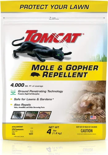 Vista 14 de Tomcat Mole & Gopher Bait(a) - Cebo peleado, mata topos, 6 onzas (paquete de 12) Soluble en agua, fertilizante para flores, verduras, plantas
