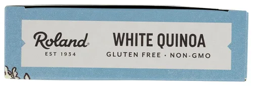 Vista 5 de Roland Foods Quinoa blanca, prelavada, comida importada especial, 12 onzas