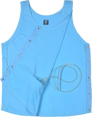Vista 27 de Inspired Comforts Camiseta sin mangas de recuperación de mastectomía poscirugía con bolsillo de drenaje y acceso a presión