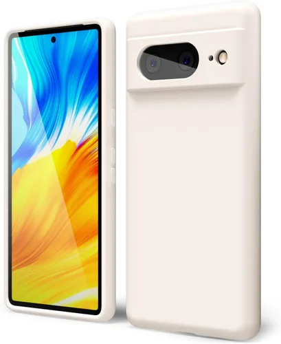 Vista 218 de oakxco para Google Pixel 6A Funda de teléfono de silicona líquida, diseño estético lindo y delgado para mujer y niña, cubierta de gel suave, lisa