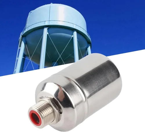 Vista 3 de Válvula automática de control de nivel de agua Válvula de flotador de acero inoxidable de 1/2 pulgada para tanques de agua Piscinas Sistema