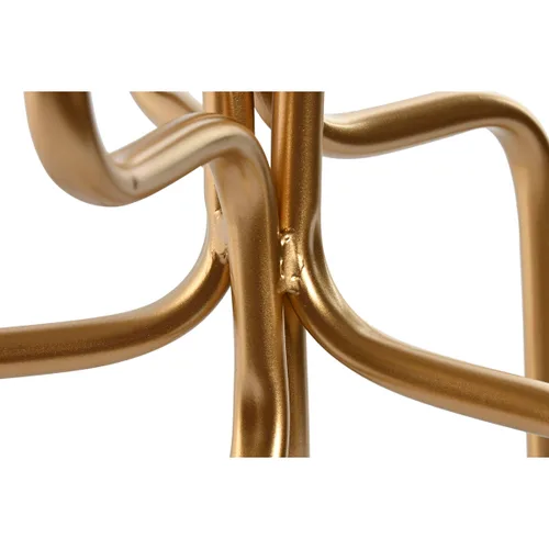 Vista 3 de Candelabro Home ESPRIT Dorado Metal 25 x 25 x 51 cm