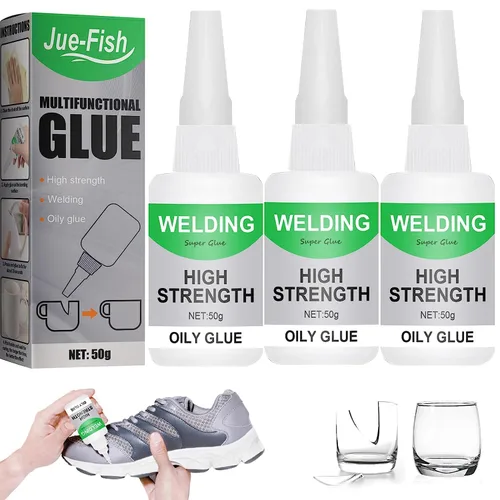Vista 9 de Pegamento aceitoso Jue Fish Glue, soldadura de alta resistencia (1pcs)