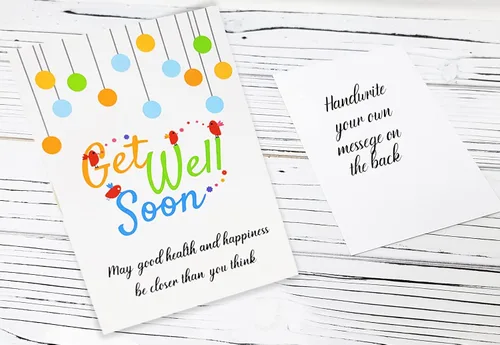 Vista 7 de Cesta de regalo PARA RECUPERARSE, paquete para niños unisex, niño o niña, paquete de cuidado, que te mejores pronto para el hogar u hospital después