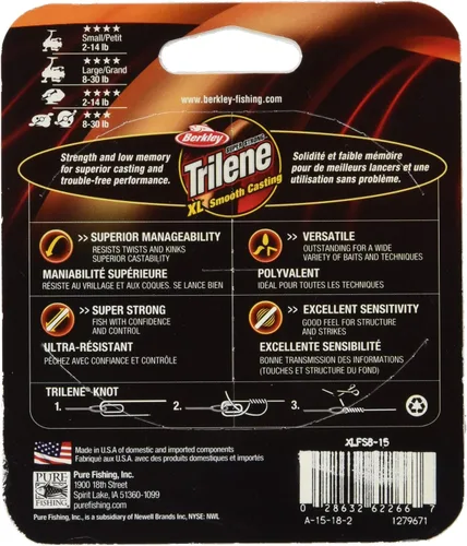Vista 2 de BerkleyBerkley Trilene XL Monofilament