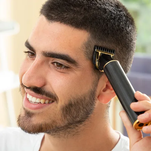 Vista 2 de Cortapelos Profesional Recargable con Accesorios Triher InnovaGoods