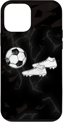 Vista 16 de iPhone 16 Balón de fútbol y zapatos Cool Football Sport Jugadores Equipo Caja de regalo