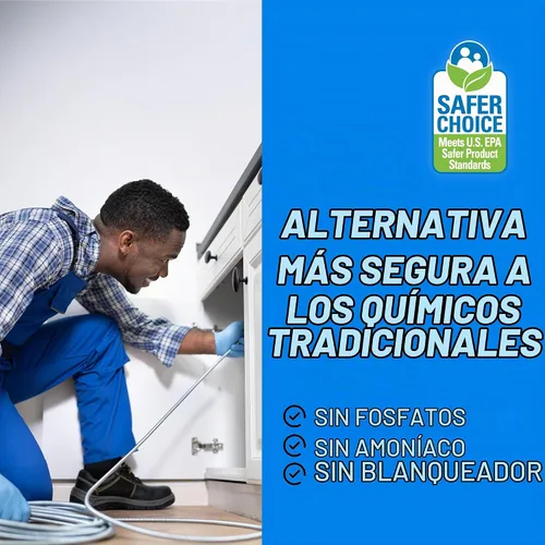 Vista 3 de CLR PRO - Tratamiento comercial de drenaje y trampa de grasa, fórmula