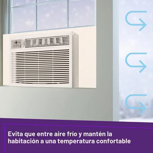 Vista 5 de Mxclimate Paneles laterales de espuma con aislamiento de CA para ventanas de aire acondicionado, 39 pulgadas de ancho, kit de sellado de ventana