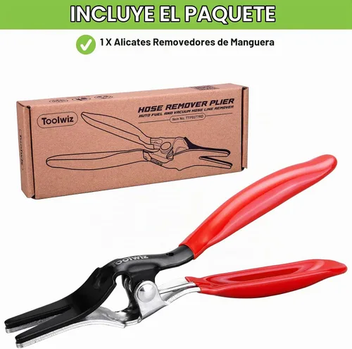 Vista 7 de Toolwiz Alicates de Extracción de Mangueras de Automóvil, Combustible Automático y Alicates Removedores de Mangueras de Línea de Vacío, Herramientas