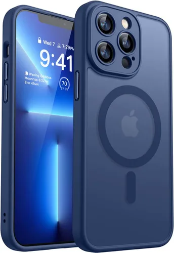 Vista 49 de CANSHN Funda magnética compatible con iPhone Air (6.5 pulgadas), mejorada [protección completa de la cámara] [compatible con Magsafe]