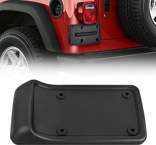 Vista 12 de Nilight Soporte de placa frontal para Ford Bronco de 2/4 puertas 2021 2022 2023 2024 2025 Soporte de montaje de placa de matrícula de acero