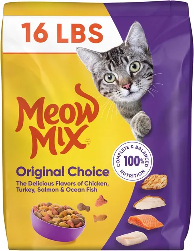 Vista 11 de Meow Mix Original Choice - Alimento seco para gatos, 18 onzas (paquete de 6)